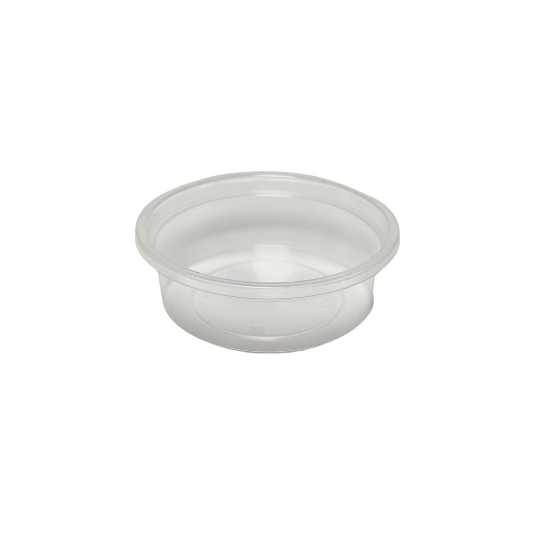 (REUSE) Pojemnik na sos PP TRANSPARENTNY fi70mm 50ml (48/10/100)