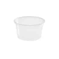 Pojemnik na sos PP TRANSPARENTNY fi70mm 100ml (48/10/100)