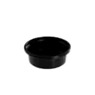(REUSE) Pojemnik na sos PP CZARNY fi70mm 50ml (48/10/100)