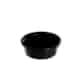 (REUSE) Pojemnik na sos PP CZARNY fi70mm 50ml (48/10/100)