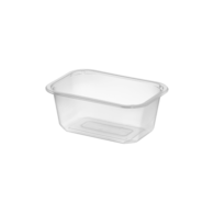 (REUSE) POJEMNIK DO ZGRZEWU SMALL T-1 160x112x66 TRANSPARENT 16G (28/1/432)