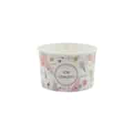 MISKA PAPIEROWA NADRUK ICE CREAM 350ml (_/15/30)