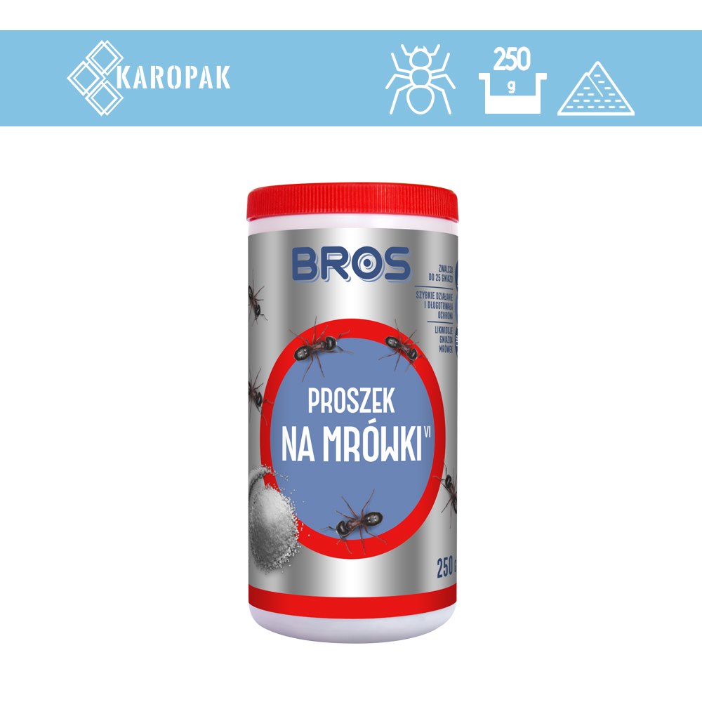 BROS TYTAN PROSZEK NA MRÓWKI 250g (_/12/1)