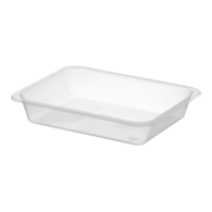 (REUSE) POJEMNIK DO ZGRZEWU NIEDZIELONY B-227x178x40 TRANSPARENT (30(36)/8/50)