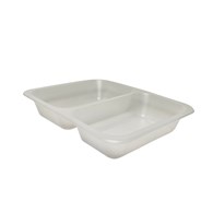 (REUSE) POJEMNIK DO ZGRZEWU DWUDZIELNY B-227x178x40 TRANSPARENT (30(36)/8/50)