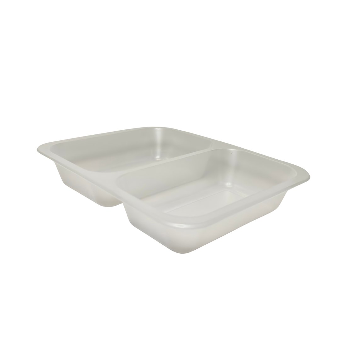 (REUSE) POJEMNIK DO ZGRZEWU DWUDZIELNY B-227x178x40 TRANSPARENT (30(36)/8/50)