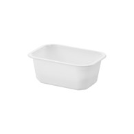 (REUSE) POJEMNIK DO ZGRZEWU SMALL T-1 160x112x66 BIAŁY 16G (28/1/432)