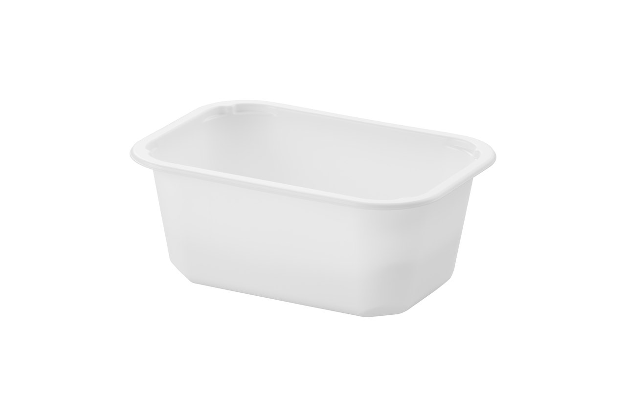 (REUSE) POJEMNIK DO ZGRZEWU SMALL T-1 160x112x66 BIAŁY 16G (28/1/432)