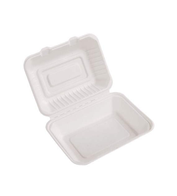 (EKO) Love Nature menubox z trzciny cukrowej niedzielony półobiad 230x150 (60/4/50)