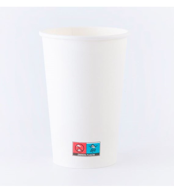 (SUP) KUBEK PAPIEROWY BIAŁY AUTOMAT 180ml 7,5oz (48/20/50)