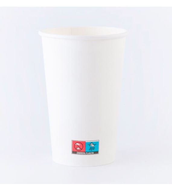 (SUP) KUBEK PAPIEROWY BIAŁY AUTOMAT 180ml 7,5oz (48/20/50)