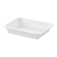(REUSE) POJEMNIK DO ZGRZEWU NIEDZIELONY B-227x178x40 BIAŁY LITE (32(40)/12/50)