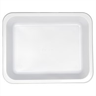 (REUSE) POJEMNIK DO ZGRZEWU NIEDZIELONY B-227x178x40 BIAŁY LITE (32(40)/12/50)