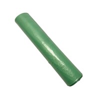 Worki na odpady 60L LDPE zielone ETYKIETA (_/40/15)