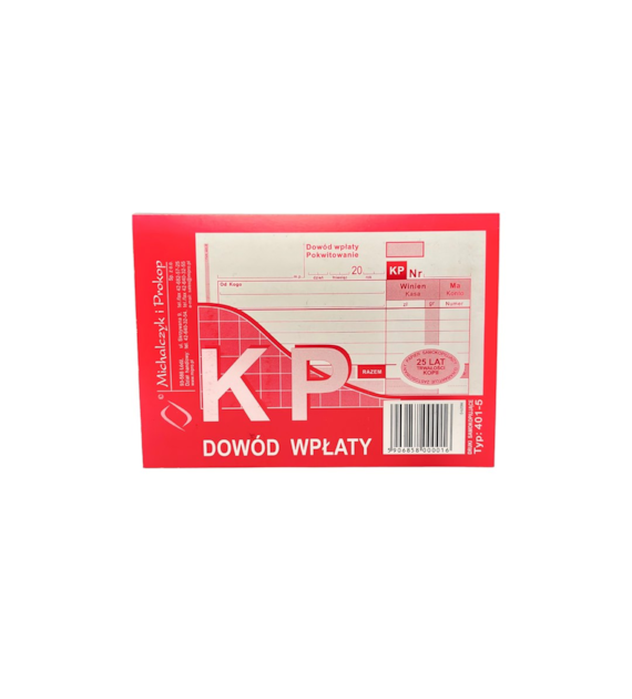 KP DOWÓD WPŁATY A6 WIELOKOPIA