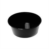 (REUSE) Pojemnik na zupę PP fi125mm 350ml CZARNY (24/9/50)