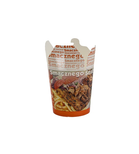 KRAM KEBAB BOX 1000ml Nadruk SMACZNEGO (_/10/50)