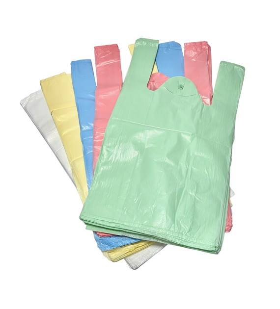 REKLAMÓWKI HDPE 26/45 1,20KG TĘCZA  14,5MIK (_/10/1)