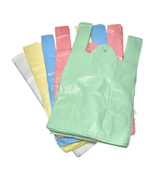 REKLAMÓWKI HDPE 26/45 1,20KG TĘCZA  14,5MIK (_/10/1)