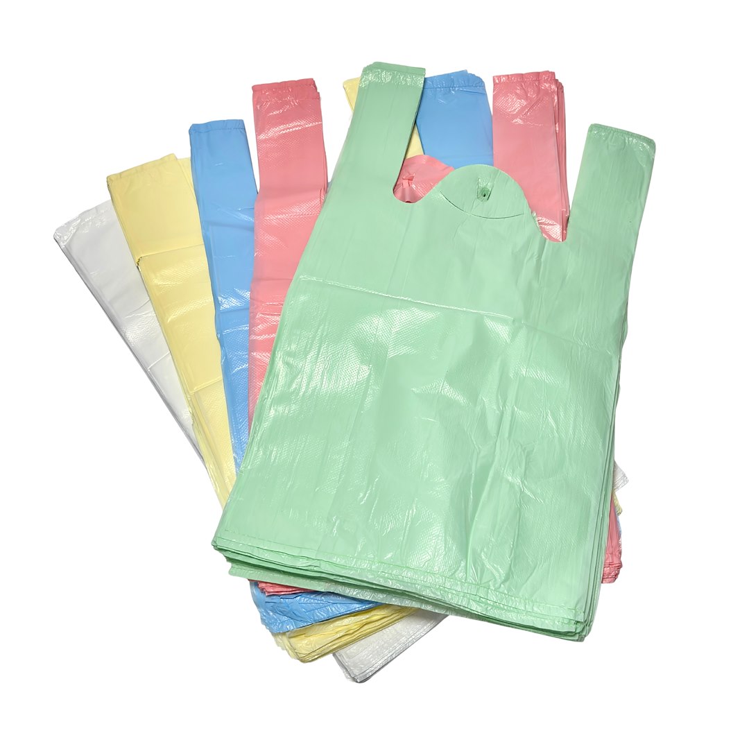 REKLAMÓWKI HDPE 26/45 1,20KG TĘCZA  14,5MIK (_/10/1)