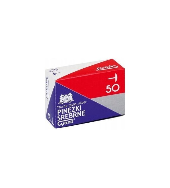 PINEZKI SREBRNE (50szt)