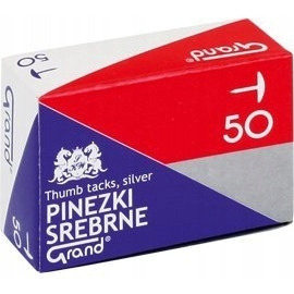PINEZKI SREBRNE (50szt)