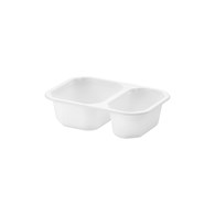 (REUSE) POJEMNIK DO ZGRZEWU SMALL T-2 160x112x45 BIAŁY 16G (28/1/528)