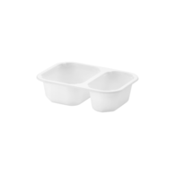 (REUSE) POJEMNIK DO ZGRZEWU SMALL T-2 160x112x45 BIAŁY 16G (28/1/528)