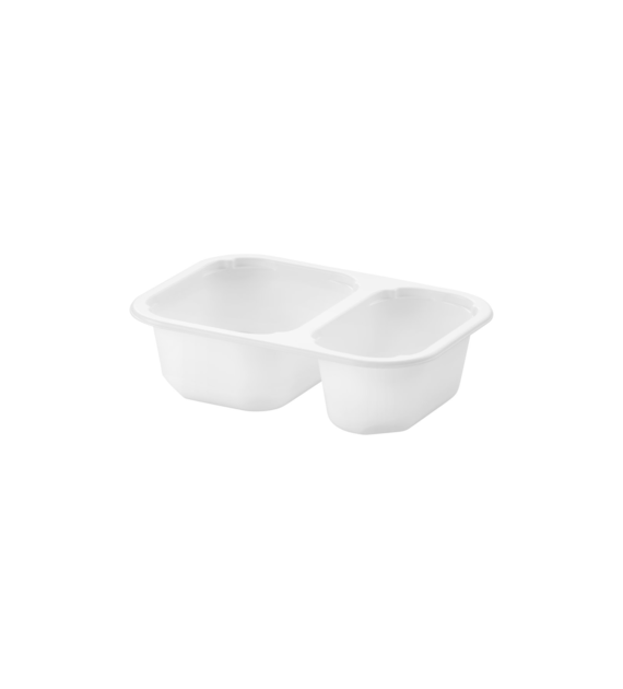 (REUSE) POJEMNIK DO ZGRZEWU SMALL T-2 160x112x45 BIAŁY 16G (28/1/528)