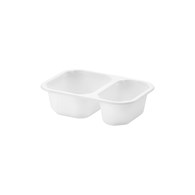 (REUSE) POJEMNIK DO ZGRZEWU SMALL T-2 160x112x45 BIAŁY 16G (28/1/528)