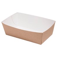 (EKO) TACKA NA FRYTKI BRĄZOWA 14,5x8x5,5 (_/6/100)