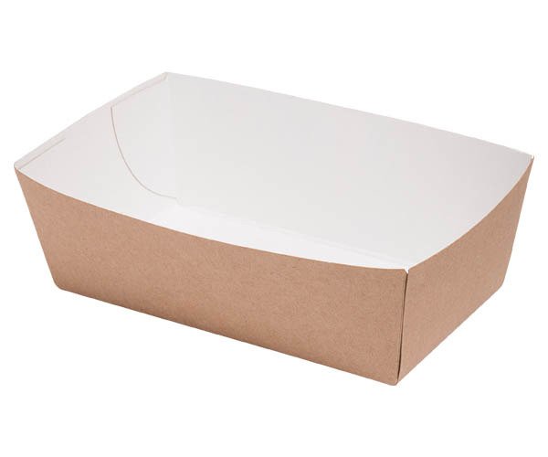 (EKO) TACKA NA FRYTKI BRĄZOWA 14,5x8x5,5 (_/6/100)