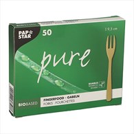 FINGERFOOD PURE widelczyk z bambusa 9,5cm (1840/20/50)