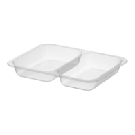 (REUSE) POJEMNIK DO ZGRZEWU DWUDZIELNY B-227x178x30 TRANSPARENT (30(36)/8/50)