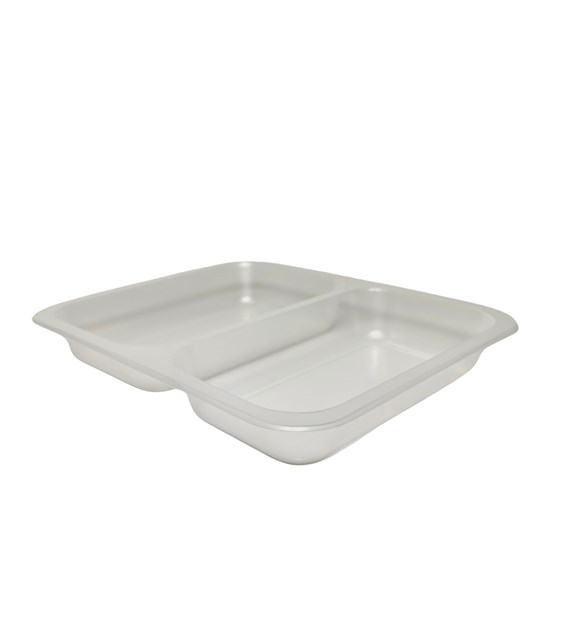 (REUSE) POJEMNIK DO ZGRZEWU DWUDZIELNY B-227x178x30 TRANSPARENT (30(36)/8/50)