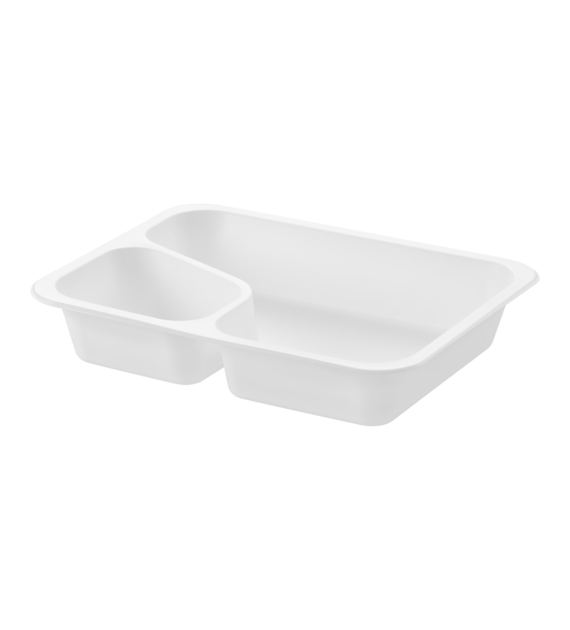 (REUSE) POJEMNIK DO ZGRZEWU DWUDZIELNY COLT B-227x178x40 BIAŁY LITE (32(40)/12/50)