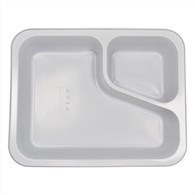 (REUSE) POJEMNIK DO ZGRZEWU DWUDZIELNY COLT B-227x178x40 BIAŁY LITE (32(40)/12/50)