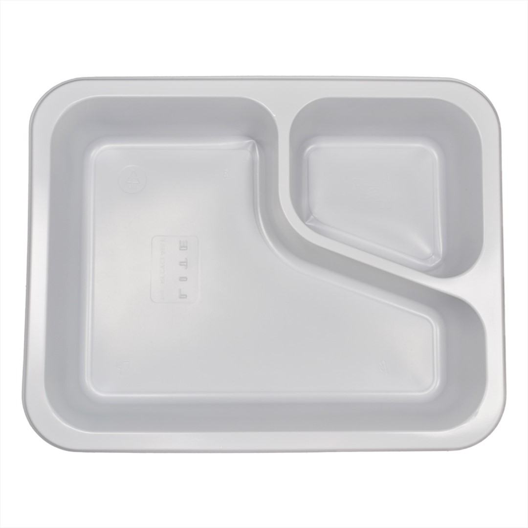 (REUSE) POJEMNIK DO ZGRZEWU DWUDZIELNY COLT B-227x178x40 BIAŁY LITE (32(40)/12/50)