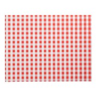 PODKŁAD PAPIEROWY 30x40 CZERWONY KARO(100szt)