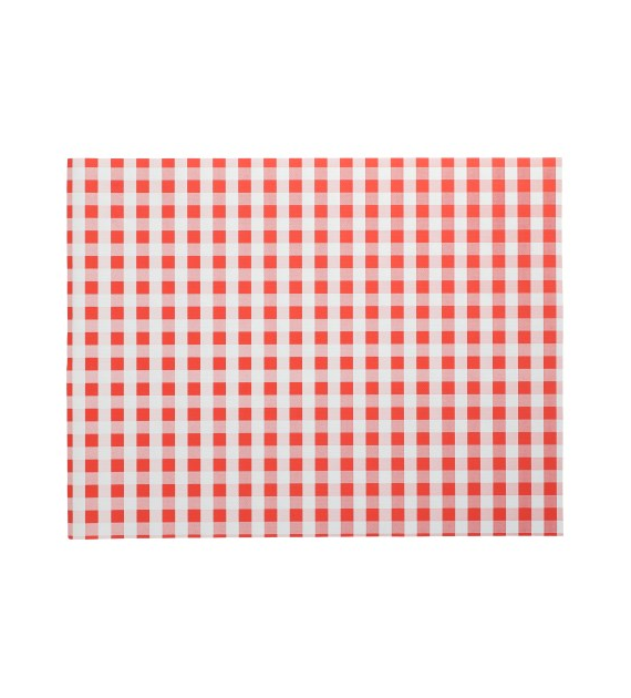 PODKŁAD PAPIEROWY 30x40 CZERWONY KARO(100szt)