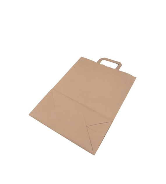 TORBA SZARA Z UCHEM PŁASKIM 260x170x260 (48/1/250)