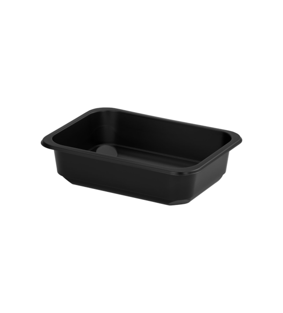 (REUSE) POJEMNIK DO ZGRZEWU T-1 187x137x48 CZARNY (42(48)/8/50)