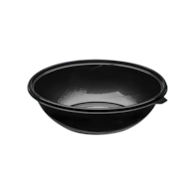 Miska PET CZARNA fi230mm 1000ml (12/6/50)