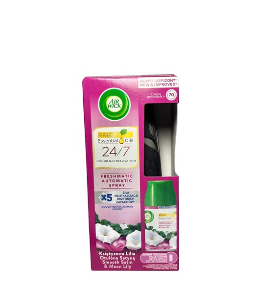 ODŚWIEŻACZ AIRWICK FR.MATIC URZĄDZENIE + wkład 250ml (_/6/1)