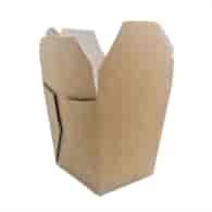 (EKO) ASIA BOX (FOOD BOX / KEBAB BOX) 1000ml KRAFT/BIAŁY (20/4/50)