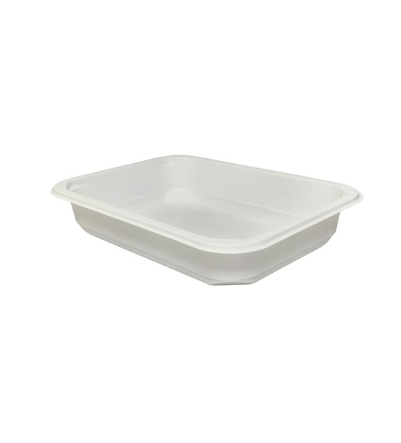 (REUSE) Pojemnik W1/601 187x137x36 650ml TRANSPARENTNY (12/640/1)