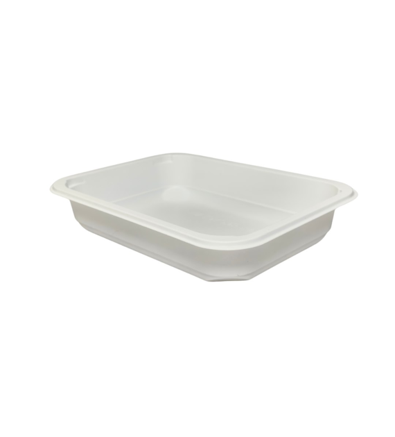 (REUSE) Pojemnik W1/601 187x137x36 650ml TRANSPARENTNY (12/640/1)