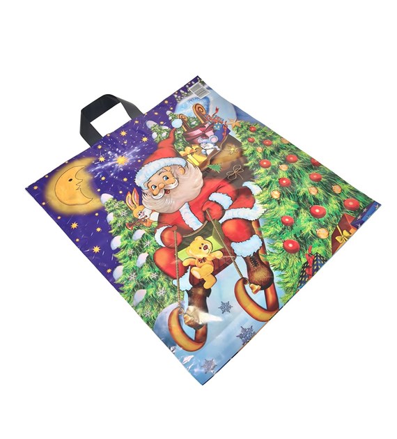 REKLAMÓWKA Z NADRUKIEM MIKOŁAJ LDPE 44x50