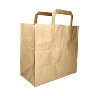 Torba SZARA z uchem płaskim 260x160x260 (_/1/50)