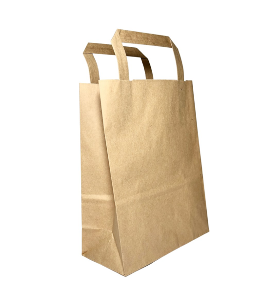 Torba SZARA z uchem płaskim 180x85x230 70g (0/1/50)